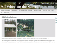 Tablet Screenshot of millwheelonthenueces.com